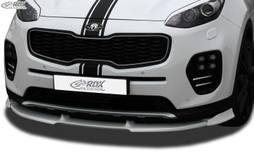 RDX Frontspoilerlippe VARIO-X für KIA Sportage (QL/QLE, -2018) Frontlippe Front Ansatz Vorne Spoilerlippe