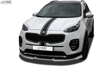 RDX Frontspoilerlippe VARIO-X für KIA Sportage (QL/QLE, -2018) Frontlippe Front Ansatz Vorne Spoilerlippe