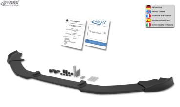 RDX Frontspoilerlippe VARIO-X für MAZDA CX5 (für Fzg. mit Unterfahrschutz) Frontlippe Front Ansatz Vorne Spoilerlippe
