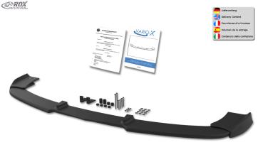 RDX Frontspoilerlippe VARIO-X für MERCEDES E-Klasse A/C207 AMG Paket Frontlippe Front Ansatz Vorne Spoilerlippe