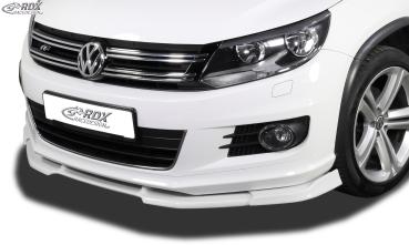 RDX Frontspoilerlippe VARIO-X für VW Tiguan (2011+) R-Line Frontlippe Front Ansatz Vorne Spoilerlippe