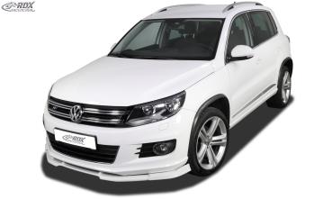 RDX Frontspoilerlippe VARIO-X für VW Tiguan (2011+) R-Line Frontlippe Front Ansatz Vorne Spoilerlippe