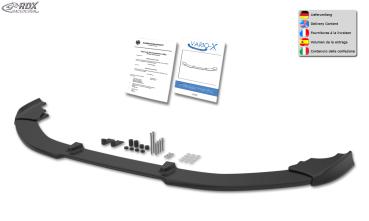 RDX Frontspoilerlippe VARIO-X für MERCEDES CLA 45 AMG C117/W117 Frontlippe Front Ansatz Vorne Spoilerlippe