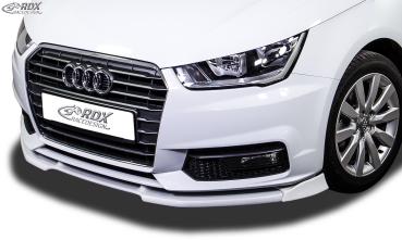 RDX Frontspoilerlippe VARIO-X für AUDI A1 8X & A1 8XA Sportback (01/2015+, nicht S-Line) Frontlippe Front Ansatz Vorne Spoilerlippe