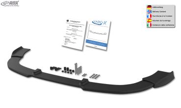 RDX Frontspoilerlippe VARIO-X für VW Passat B6 / 3C R-Line Frontlippe Front Ansatz Vorne Spoilerlippe