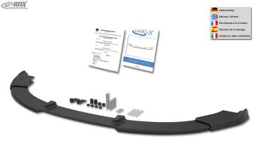 RDX Frontspoilerlippe VARIO-X für FORD Galaxy WA6 2006-2010 Frontlippe Front Ansatz Vorne Spoilerlippe
