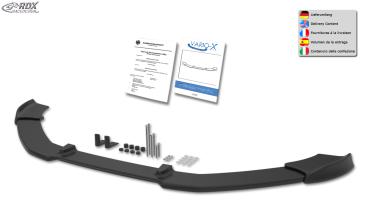 RDX Frontspoilerlippe VARIO-X für FORD Kuga 2 (DM2 / 2012+) Frontlippe Front Ansatz Vorne Spoilerlippe