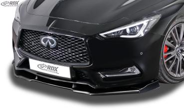 RDX Frontspoilerlippe VARIO-X für INFINITI Q60 Frontlippe Front Ansatz Vorne Spoilerlippe