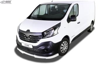 RDX Frontspoilerlippe VARIO-X für RENAULT Trafic (JL / 2014+) & NISSAN NV300 (J4 / 2016+) & OPEL Vivaro B (F7 / 2014+) & FIAT Talento (FJL / 2016+) Frontlippe Front Ansatz Vorne Spoilerlippe