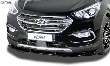 RDX Frontspoilerlippe VARIO-X für HYUNDAI Santa Fe (DM) 2015-2018 Frontlippe Front Ansatz Vorne Spoilerlippe