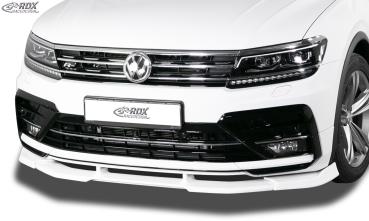 RDX Frontspoilerlippe VARIO-X für VW Tiguan (2016+) R-Line Frontlippe Front Ansatz Vorne Spoilerlippe