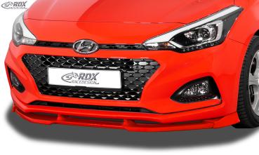 RDX Frontspoilerlippe VARIO-X für HYUNDAI i20 GB (2018+) Frontlippe Front Ansatz Vorne Spoilerlippe