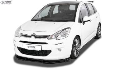 RDX Frontspoilerlippe VARIO-X für CITROEN C3 2013-2017 Frontlippe Front Ansatz Vorne Spoilerlippe