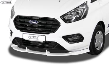 RDX Frontspoilerlippe VARIO-X für FORD Transit / Tourneo Custom MK7 2018+ Frontlippe Front Ansatz Vorne Spoilerlippe