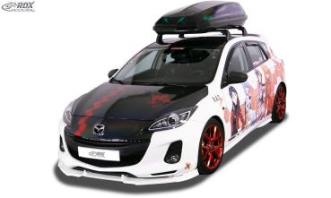 RDX Frontspoilerlippe VARIO-X für MAZDA 3 (BL) 2011-2013 Frontlippe Front Ansatz Vorne Spoilerlippe