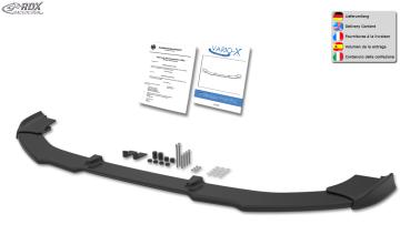 RDX Frontspoilerlippe VARIO-X für KIA Stinger (CK) Frontlippe Front Ansatz Vorne Spoilerlippe