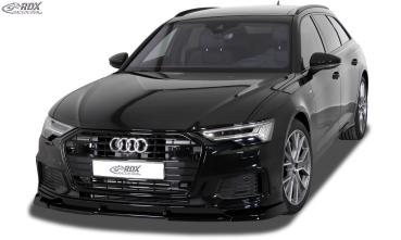 RDX Frontspoilerlippe VARIO-X für AUDI A6 4K C8 2F S-Line / S6 (passend an S-Line- bzw. S6-Frontstoßstange) Frontlippe Front Ansatz Vorne Spoilerlippe