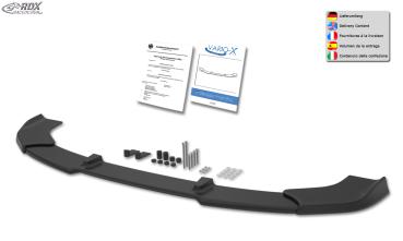 RDX Frontspoilerlippe VARIO-X für RENAULT Twingo 2 GT 2007-2012 Frontlippe Front Ansatz Vorne Spoilerlippe