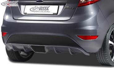 RDX Heckansatz für FORD Fiesta MK7 JA8 JR8 (2008-2012 & Facelift 2012+) Heckeinsatz Heckblende Diffusor