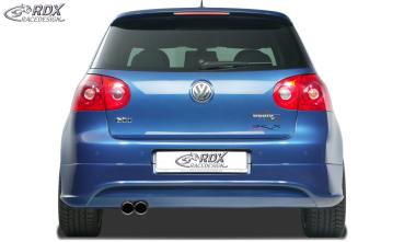 RDX Heckansatz für VW Golf 5 "R32 clean" mit Endrohrausfräsung links Heckschürze Heck