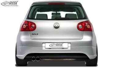 RDX Heckansatz für VW Golf 5 "R32 clean" mit Endrohrausfräsung links Heckschürze Heck