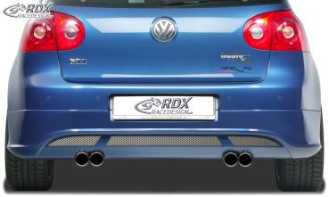 RDX Heckansatz für VW Golf 5 "V2" mit Endrohrausfräsung links & rechts Heckschürze Heck