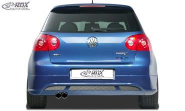 RDX Heckansatz für VW Golf 5 "V2" mit Endrohrausfräsung links Heckschürze Heck