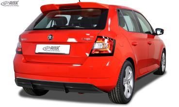 RDX Heckansatz für SKODA Fabia 3 (5J/NJ) 2014-2019 Diffusor Heckblende Heckdiffusor