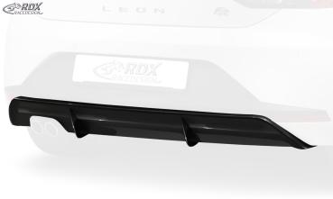 RDX Heckansatz für SEAT Leon 5F FR / Leon 5F SC FR Diffusor Heckblende Heckdiffusor
