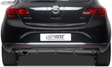 RDX Heckansatz für OPEL Astra J Diffusor Heckblende Heckdiffusor