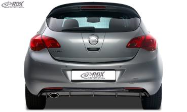 RDX Heckansatz für OPEL Astra J Diffusor Heckblende Heckdiffusor