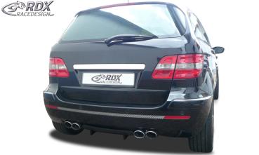 RDX Heckdiffusor U-Diff für MERCEDES B-Klasse T 245 Diffusor Heck Ansatz