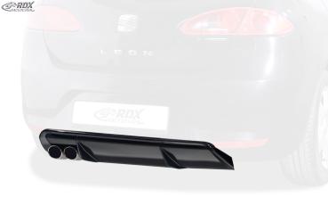RDX Heckansatz für SEAT Leon 1P (-2009) Diffusor Heckblende Heckdiffusor