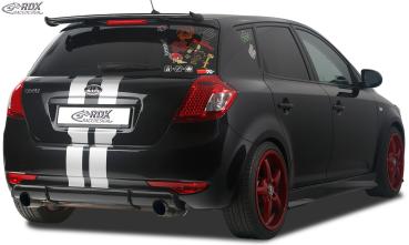 RDX Heckansatz für KIA Ceed Typ ED Diffusor Heckblende Heckdiffusor