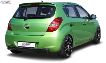 RDX Heckansatz für HYUNDAI i20 PB / PBT (2008-2012) Diffusor Heckblende Heckdiffusor