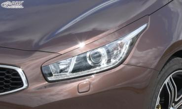 RDX Scheinwerferblenden für KIA Ceed & Pro Ceed Typ JD Böser Blick