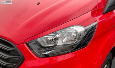 RDX Scheinwerferblenden für FORD Transit Custom & Tourneo Custom (2018+) Böser Blick