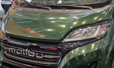 RDX Scheinwerferblenden für FIAT Ducato (250 / 2014+) & CITROEN Jumper (Y, 250L / 2014+) & OPEL Movano (Y / 2021+) & PEUGEOT Boxer (Y / 2014+) & TOYOTA ProAce Max (T / 2024+) & RAM ProMaster (2013+) schwarz glänzend Böser Blick
