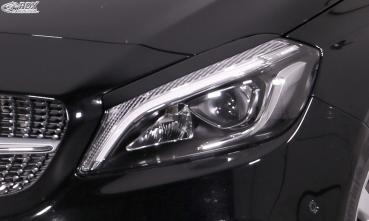 RDX Scheinwerferblenden für MERCEDES A-Klasse W 176 245G (2012+) Böser Blick