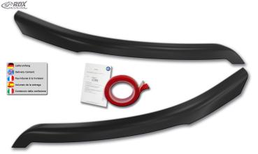 RDX Scheinwerferblenden für FORD Transit (2014-heute) für Xenon- und schwarze Halogen-Scheinwerfer Böser Blick