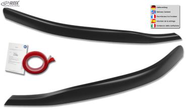 RDX Scheinwerferblenden für FORD Transit Custom & Tourneo Custom (für Halogen, 2023-heute) Böser Blick