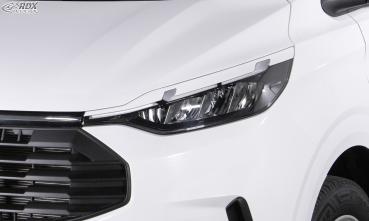 RDX Scheinwerferblenden für FORD Tourneo Custom & Transit Custom (für LED, 2023-heute) Böser Blick