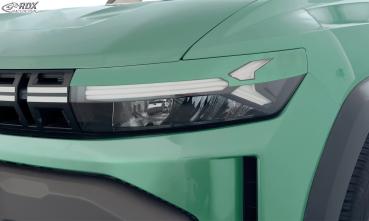 RDX Scheinwerferblenden für DACIA Duster III DJF (Mod. 2024-heute) & Bigster DJF (Mod. 2025-heute) Böser Blick