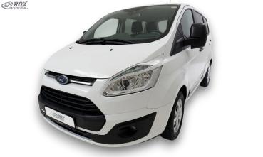 RDX Scheinwerferblenden für FORD Transit Custom & Tourneo Custom (2012-2018) weiß glänzend Böser Blick