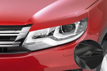 CSR Scheinwerferblenden für VW Tiguan I (5N) SB170-G Glossy schwarz Hochglanz (keine Lackierung erforderlich)
