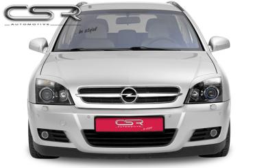 CSR Scheinwerferblenden Carbon Look für Opel Vectra C / Signum SB193-C Carbon Look glänzend (keine Lackierung erforderlich)