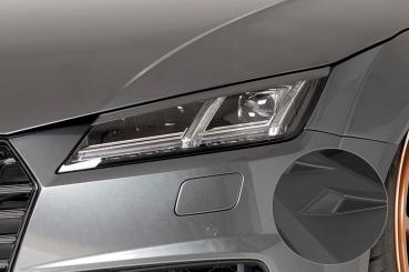 CSR Scheinwerferblenden für Audi TT FV/8S SB285-L schwarz matt (Lackierung erforderlich)