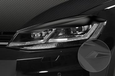 CSR Scheinwerferblenden für VW Golf 7 (Typ AU) SB301-L Lackierung erforderlich (schwarz matt)