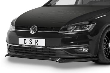CSR Scheinwerferblenden für VW Golf 7 (Typ AU) SB301-L Lackierung erforderlich (schwarz matt)