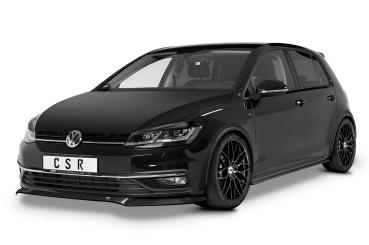 CSR Scheinwerferblenden für VW Golf 7 (Typ AU) SB301-L Lackierung erforderlich (schwarz matt)